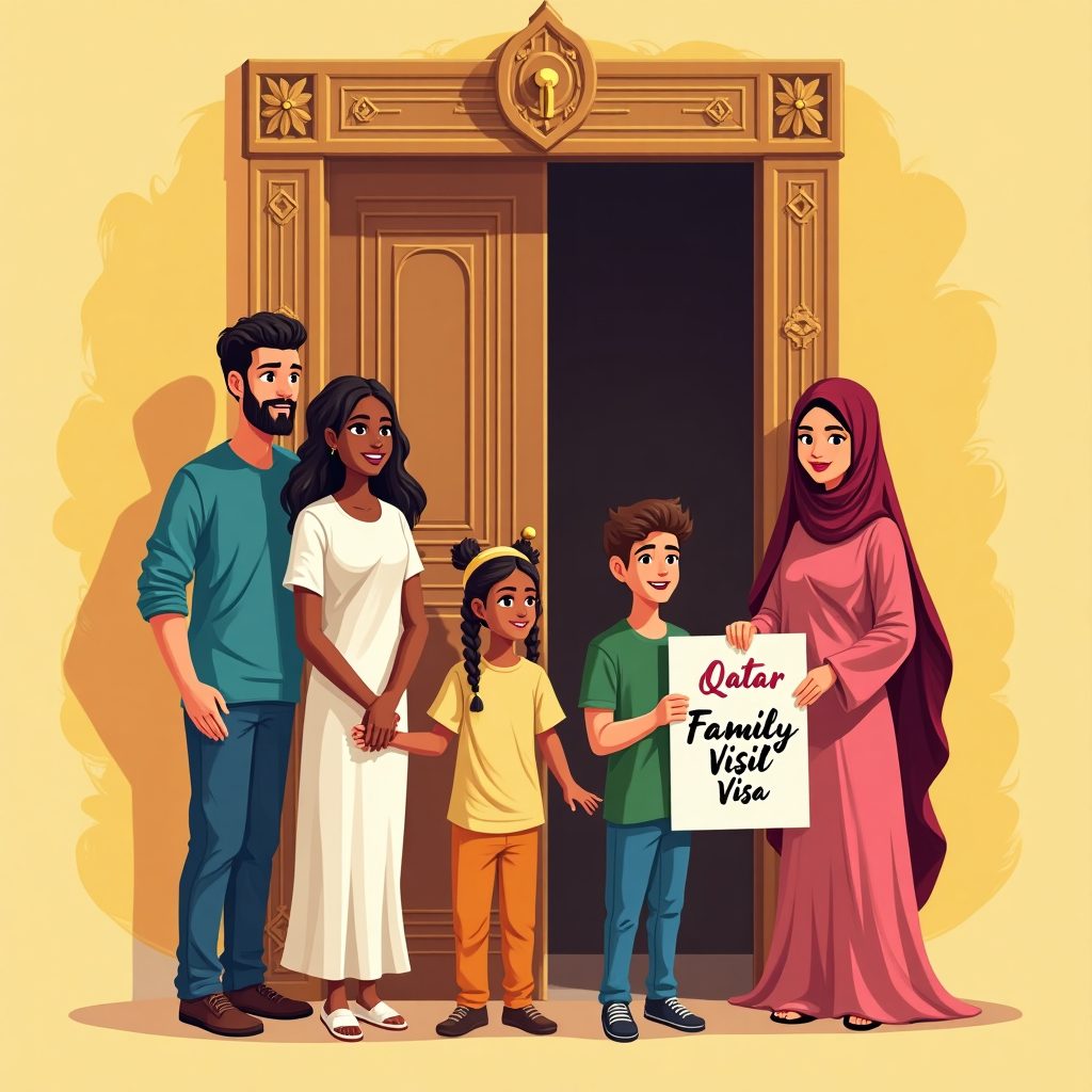 Qatar Family Visit Visa