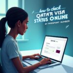 qatar visa status by passport number online