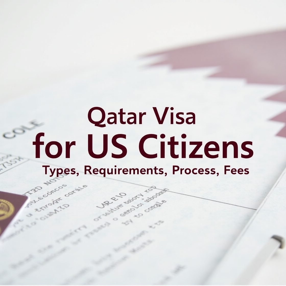 Qatar Visa for US Citizens Types Requirements Process Fees 2025